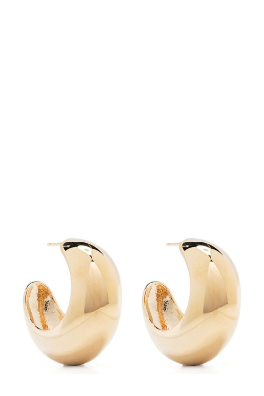 Серьги «Блестящий полумесяц» Золото (BL0175FAB3B14B12DO)