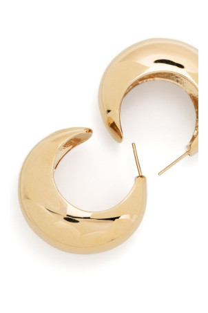 'Shiny Crescent' earrings Gold 'Shiny Crescent' earrings Gold
