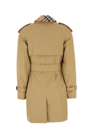 Бежевый хлопковый тренч BURBERRY (8094940) Бежевый хлопковый тренч BURBERRY (8094940)