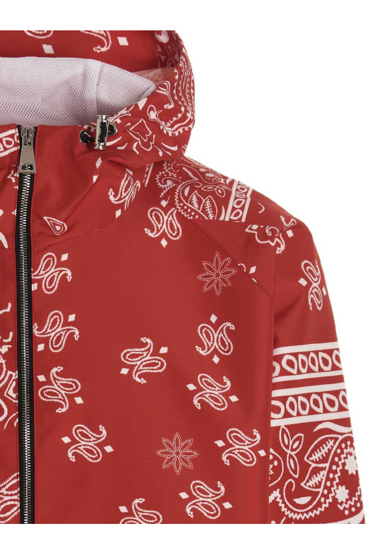 Куртка-бандана з капюшоном Windbreaker, червона KHRISJOY (DSM051NNYNYBNDRD19)