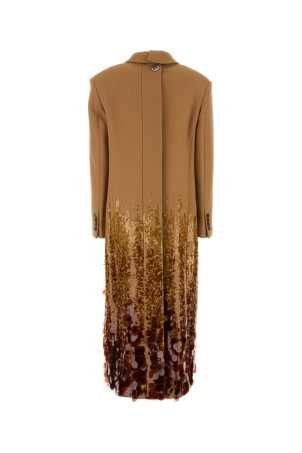 Пальто из верблюжьей шерсти GUCCI (806524Z7AAI) Пальто из верблюжьей шерсти GUCCI (806524Z7AAI)