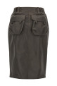 Кожаная юбка Серая SAINT LAURENT (803422YCEP21243) Кожаная юбка Серая SAINT LAURENT (803422YCEP21243)