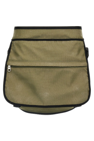 'Bag' mini skirt Green