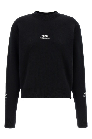Светр з логотипом Чорний BALENCIAGA (807779T17011000) Светр з логотипом Чорний BALENCIAGA (807779T17011000)