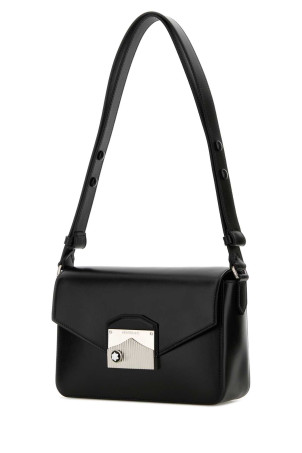 Чорна шкіряна сумка через плече Meisterstuck MONTBLANC (198774)