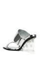 Mirror' sandals Silver