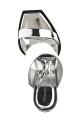 Mirror' sandals Silver