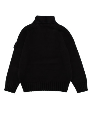 MAGLIA Black STONE ISLAND KIDS (8116504A2) STONE ISLAND JUNIOR MAGLIA Black STONE ISLAND KIDS (8116504A2) STONE ISLAND JUNIOR