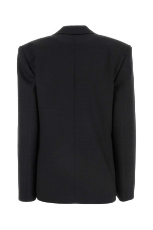Charcoal stretch polyester blend blazer PHILOSOPHY DI LORENZO SERAFINI (A05035727) Charcoal stretch polyester blend blazer PHILOSOPHY DI LORENZO SERAFINI (A05035727)