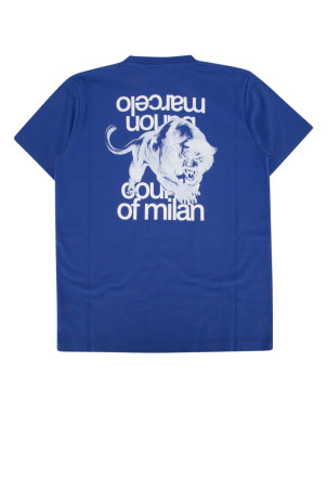 MBCM PANTHER РЕГУЛЯРНА ФУТБОЛКА СИНЯ БІЛА Синя MARCELO BURLON DЛЯ ДІТЕЙ (CBAA001F24JER004) MARCELO BURLON KIDS MBCM PANTHER РЕГУЛЯРНА ФУТБОЛКА СИНЯ БІЛА Синя MARCELO BURLON DЛЯ ДІТЕЙ (CBAA001F24JER004) MARCELO BURLON KIDS