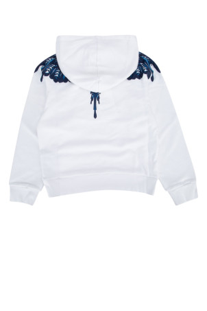 GRIZZLY WINGS РЕГУЛЯРНА КУРТКА З КАПЮШОНОМ БІЛА СИНЯ MARCELO BURLON ДЛЯ ДІТЕЙ (CBBB001F24FLE002) MARCELO BURLON KIDS GRIZZLY WINGS РЕГУЛЯРНА КУРТКА З КАПЮШОНОМ БІЛА СИНЯ MARCELO BURLON ДЛЯ ДІТЕЙ (CBBB001F24FLE002) MARCELO BURLON KIDS