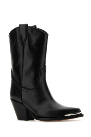 Black leather Clara ankle boots Black SONORA (CLA60XBKSVE07W) Black leather Clara ankle boots Black SONORA (CLA60XBKSVE07W)