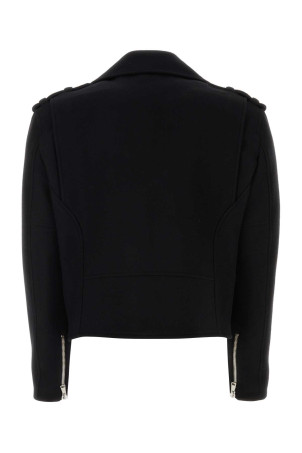 Чорний фетровий піджак BALMAIN (DH1TD512WC68) Чорний фетровий піджак BALMAIN (DH1TD512WC68)
