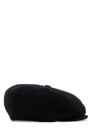 Чорна габардинова капелюх YOHJI YAMAMOTO (HOH06972) Чорна габардинова капелюх YOHJI YAMAMOTO (HOH06972)