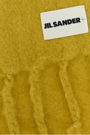 Mustard mohair blend scarf JIL SANDER (J40TE0118J40041) Mustard mohair blend scarf JIL SANDER (J40TE0118J40041)