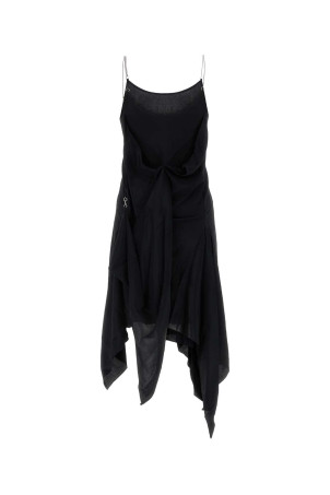 Black acetate blend Jogakbo dress KIKO KOSTADINOV (KKWSS24D02) Black acetate blend Jogakbo dress KIKO KOSTADINOV (KKWSS24D02)