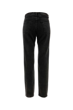 Black denim jeans Black PALM ANGELS (PWYA021F24FAB001) Black denim jeans Black PALM ANGELS (PWYA021F24FAB001)