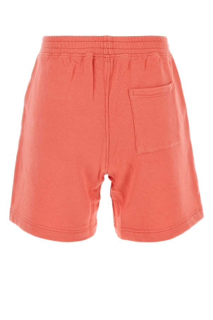 Salmon pink stretch cotton shorts SPORTY & RICH (SH007S402SC) Salmon pink stretch cotton shorts SPORTY & RICH (SH007S402SC)