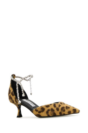 Туфли Stevie 50 из печатной телячьей кожи, коричневые JIMMY CHOO (STEVIE50LOP) Туфли Stevie 50 из печатной телячьей кожи, коричневые JIMMY CHOO (STEVIE50LOP)