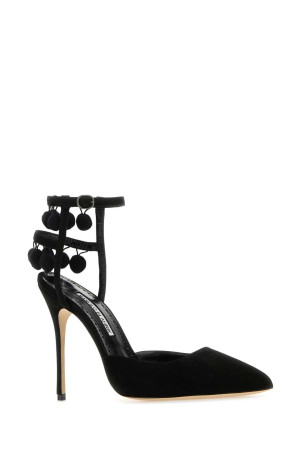 Чорні замшеві туфлі-човники Tumusami Коричневі MANOLO BLAHNIK (TUMUSAMI4231782) Чорні замшеві туфлі-човники Tumusami Коричневі MANOLO BLAHNIK (TUMUSAMI4231782)