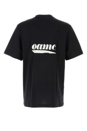 Чорна бавовняна футболка OAMC (24E28OAJ13COT00914) Чорна бавовняна футболка OAMC (24E28OAJ13COT00914)