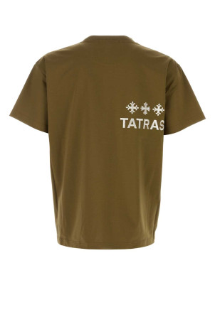 Армійська зелена бавовняна футболка TATRAS (MTAT24S8193M) Армійська зелена бавовняна футболка TATRAS (MTAT24S8193M)