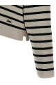 Striped polo sweater Black-grey Striped polo sweater Black-grey
