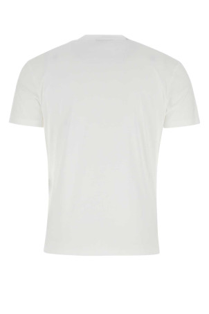 Белая футболка из смеси лиоцелла TOM FORD (JCS004JMT002S23)