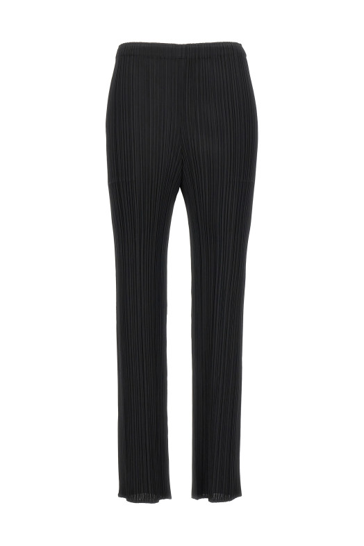Брюки PLEATS PLEASE ISSEY MIYAKE 'Basics' Черный PP49JF11115 Брюки PLEATS PLEASE ISSEY MIYAKE 'Basics' Черный PP49JF11115