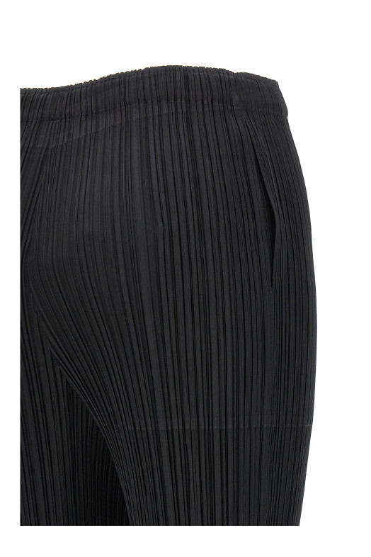 Брюки PLEATS PLEASE ISSEY MIYAKE 'Basics' Черный PP49JF11115 Брюки PLEATS PLEASE ISSEY MIYAKE 'Basics' Черный PP49JF11115