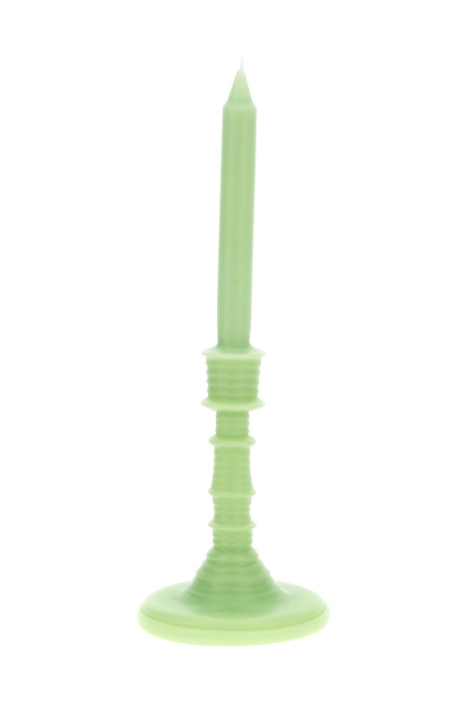 'Cucumber' candlestick 330 gr Green 'Cucumber' candlestick 330 gr Green