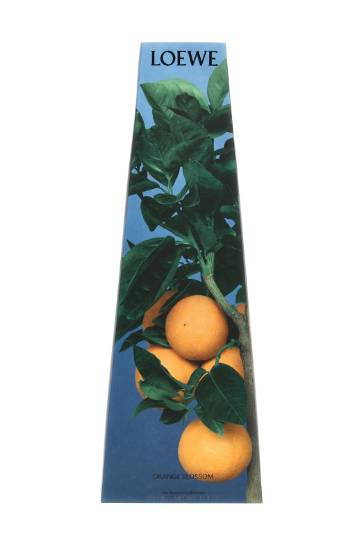 'Orange Blossom' candlestick 330 gr orange 'Orange Blossom' candlestick 330 gr orange