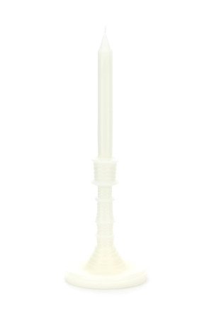 'Oregano' candlestick 330 gr White 'Oregano' candlestick 330 gr White