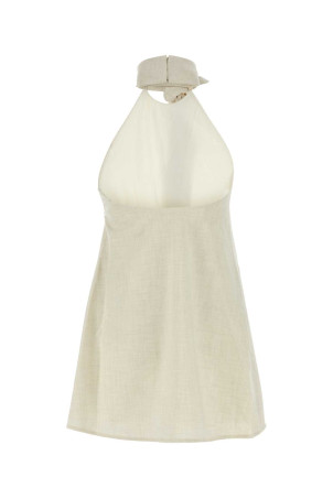 Топ Floris з поліестеру пісочного кольору CAMILLA AND MARC (M2T60666) Топ Floris з поліестеру пісочного кольору CAMILLA AND MARC (M2T60666)