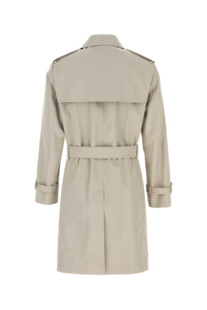 Тренч з твілу сірого кольору Dove BURBERRY (8101309) Тренч з твілу сірого кольору Dove BURBERRY (8101309)