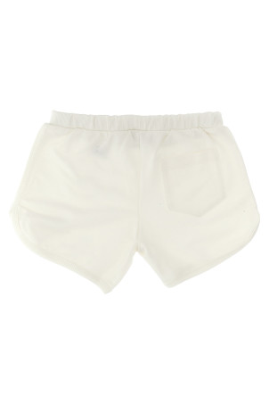 Капсульні шорти з вишивкою логотипу La Vacanza Білий VERSACE KIDS 10111021A081342W110 Капсульні шорти з вишивкою логотипу La Vacanza Білий VERSACE KIDS 10111021A081342W110