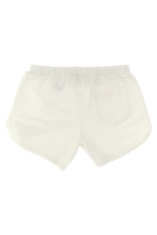 Капсульні шорти з вишивкою логотипу La Vacanza Білий VERSACE KIDS 10111021A081342W110 Капсульні шорти з вишивкою логотипу La Vacanza Білий VERSACE KIDS 10111021A081342W110