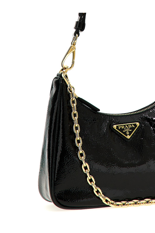 Міні-сумочка Prada Re-Edition чорна 1BC204VQOM2DNTF0002 Міні-сумочка Prada Re-Edition чорна 1BC204VQOM2DNTF0002
