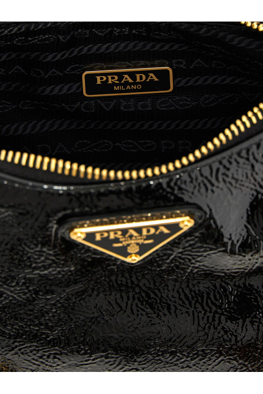Міні-сумочка Prada Re-Edition чорна 1BC204VQOM2DNTF0002 Міні-сумочка Prada Re-Edition чорна 1BC204VQOM2DNTF0002