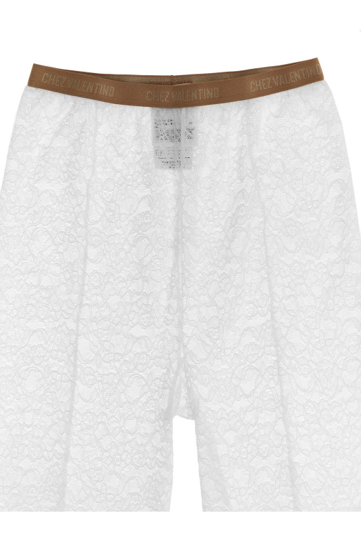 Мереживні колготки Valentino Garavani 'Chez Valentino' White B3KI02R95D0BO Мереживні колготки Valentino Garavani 'Chez Valentino' White B3KI02R95D0BO