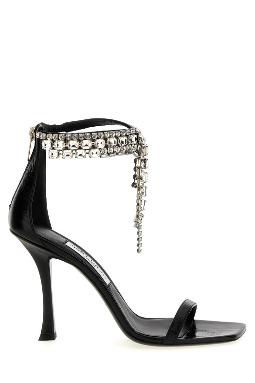 Босоніжки JIMMY CHOO 'Verity' Чорний VERITYSANDAL100BYKBLACK