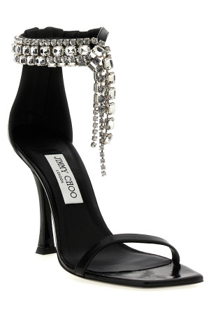 Босоніжки JIMMY CHOO 'Verity' Чорний VERITYSANDAL100BYKBLACK Босоніжки JIMMY CHOO 'Verity' Чорний VERITYSANDAL100BYKBLACK