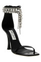 Босоніжки JIMMY CHOO 'Verity' Чорний VERITYSANDAL100BYKBLACK