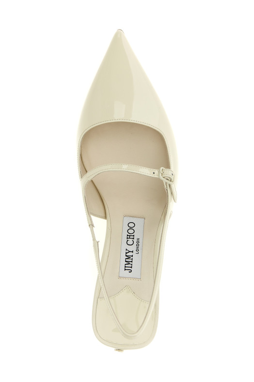 Слінг-рюкзак JIMMY CHOO 'Didi' Білий DIDI45PATLATTE Слінг-рюкзак JIMMY CHOO 'Didi' Білий DIDI45PATLATTE