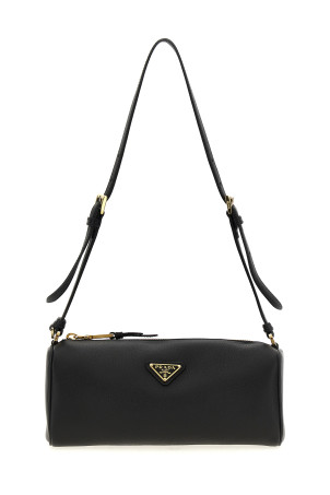 Logo shoulder bag Black Logo shoulder bag Black