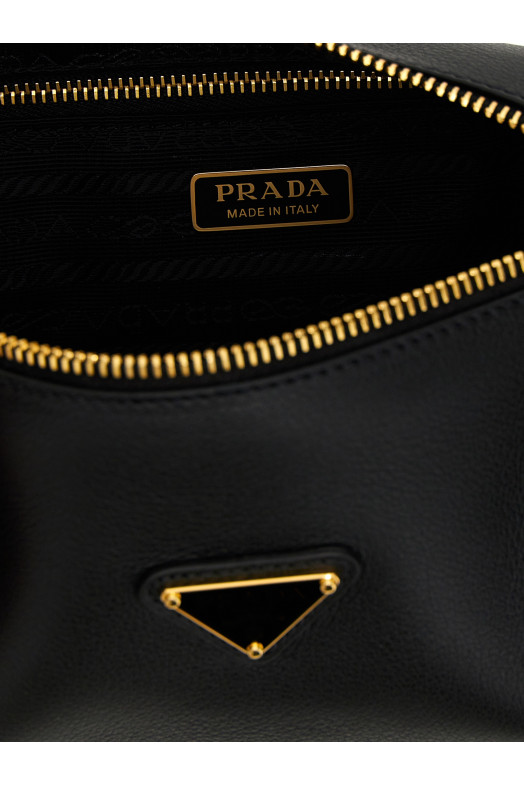 Logo shoulder bag Black Logo shoulder bag Black