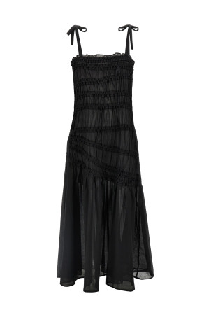 'Shoulder Tie' dress Black 'Shoulder Tie' dress Black