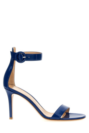 Босоніжки GIANVITO ROSSI 'Portofino' Синій G6095385RICNUIRIOX Босоніжки GIANVITO ROSSI 'Portofino' Синій G6095385RICNUIRIOX