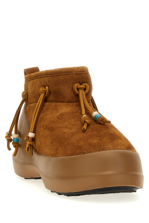 Ботильйони MOON BOOT 'Luna Low Suede Beads' коричневі 80D2480100M008 Ботильйони MOON BOOT 'Luna Low Suede Beads' коричневі 80D2480100M008