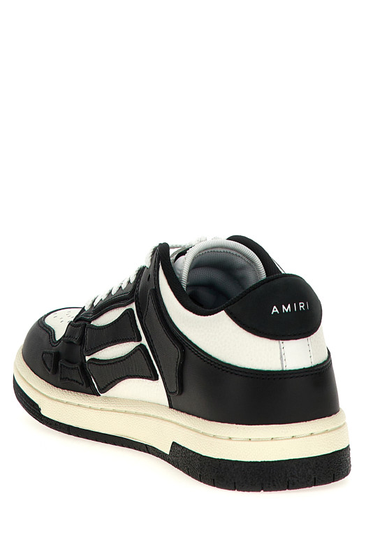 Кросівки AMIRI 'Skel Top Low' чорно-сірі AMFOSR1047BLACKWHITE Кросівки AMIRI 'Skel Top Low' чорно-сірі AMFOSR1047BLACKWHITE